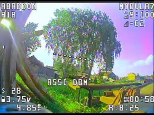 FPV. Попытки пролететь в дверь