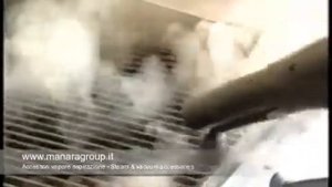 Чистка поверхностей паровым пылесосом