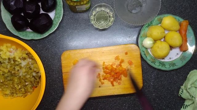 Винегрет салаты. Қазақша рецепт. Қызылша салат.  Vinaigrette salad. Beet salad. смотреть онлайн