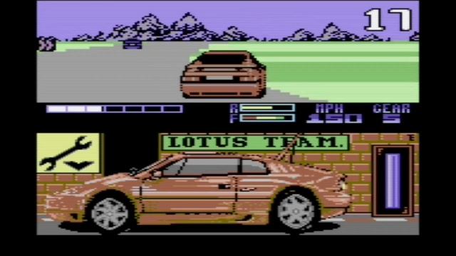 [C64] Lotus Esprit Turbo Challenge - Longplay 1/2 смотреть онлайн