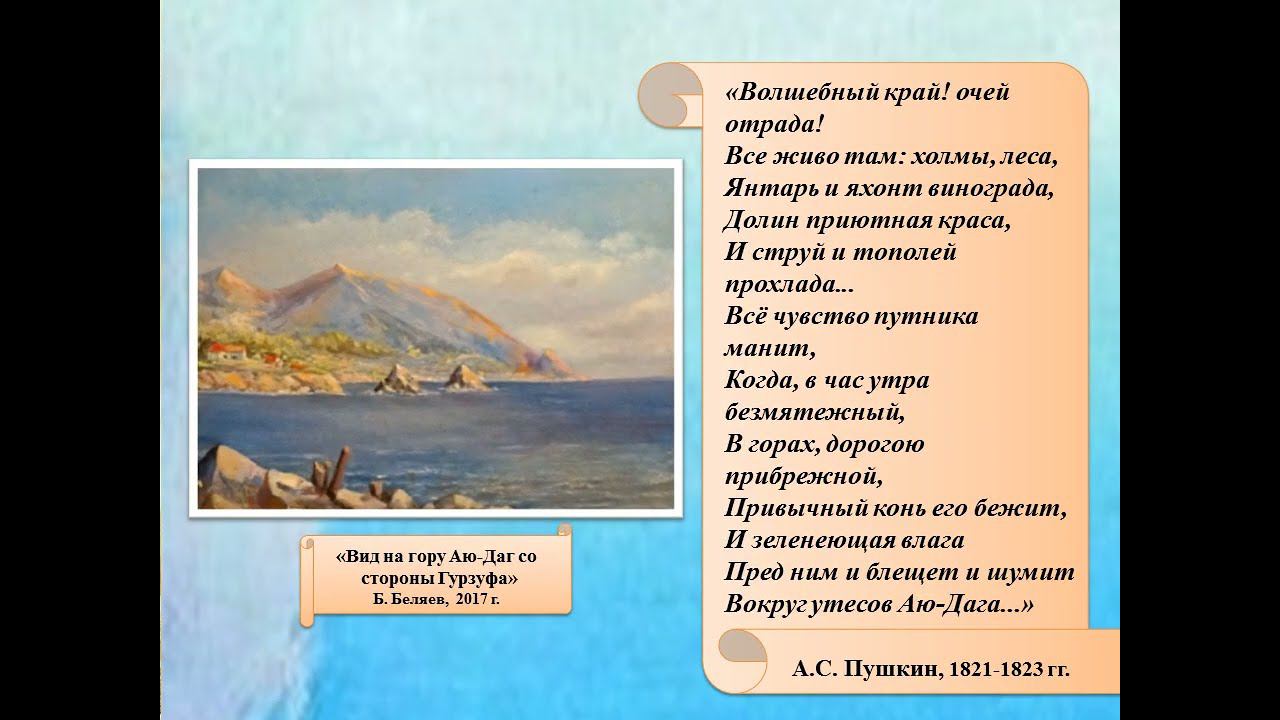 Крым в картинах художников смотреть онлайн