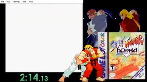 Street Fighter Alpha GBC Speedrun 02:51(Ken - Easy - Max damage)