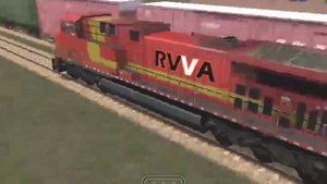 1206 car got hit by 777 in Train and rail yard simulator