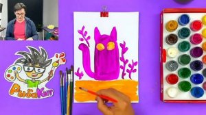 Рисуем МУЛЬТИКИ - РыбаКит папа рисует