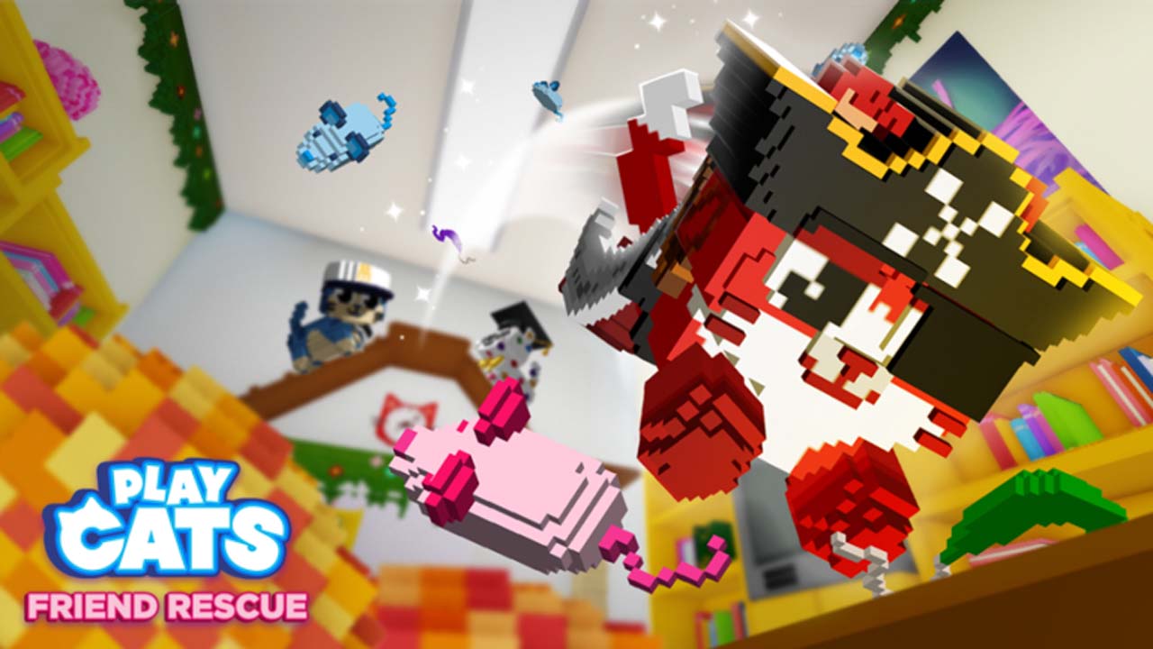 СПАСАЮ КОТИКОВв ROBLOX ! ? Play Cats Morphs Friend Rescue роблокс