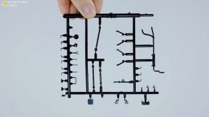 Сборная модель автобуса повышенной проходимости АПП-66. Распаковка