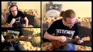 Кино - Кукушка (ukulele, bass, kazoo and shaker cover)