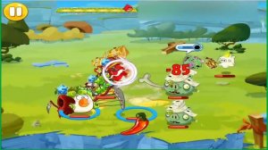 Angry Birds Epic: Gameplay (Zone Mounth Pool Wave) + Boss Fight