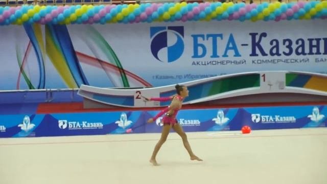 Семенова Лиана,булавы.Многоборье 10.02.2013 г.Казань