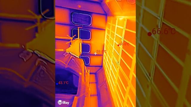 Thermal imager in the paint chamber / Тепловизор в малярке ;) смотреть онлайн