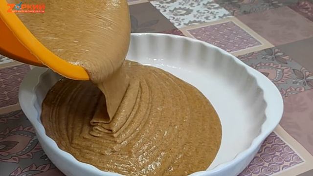 Морковный пирог с добавлением пюре из детского питания