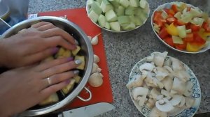 Рататуй с грибами! Вкусно и полезно!