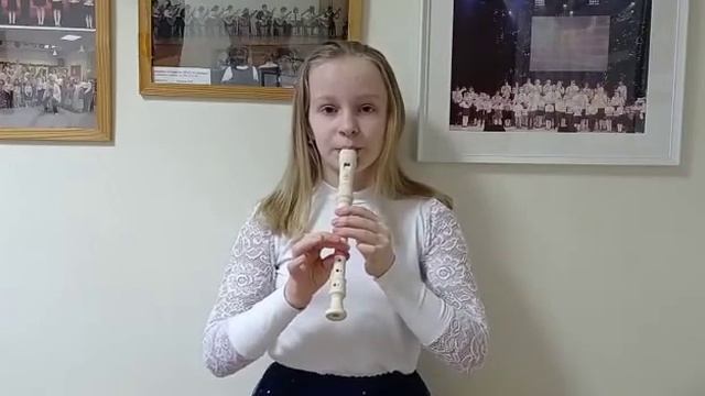 "Yesterday", Лагута Настя, 11 лет, блок-флейта. смотреть онлайн