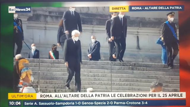 25 aprile 2021: il Vittoriale, Presidente Mattarella, Parma-Crotone 3:4 смотреть онлайн