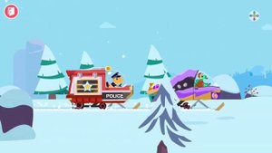 Полицейский Динозаврик Dinosaur Police Car