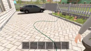 прохождение school boy run away через калитку