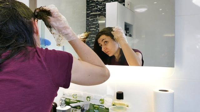 Farbuje Włosy W Domu_TEST  ROŚLINNEJ Farby GARNIER