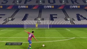 FIFA 18 how to plactice free kicks and penalty in the practice Arena