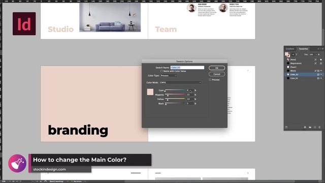 Free Portfolio Template for InDesign смотреть онлайн