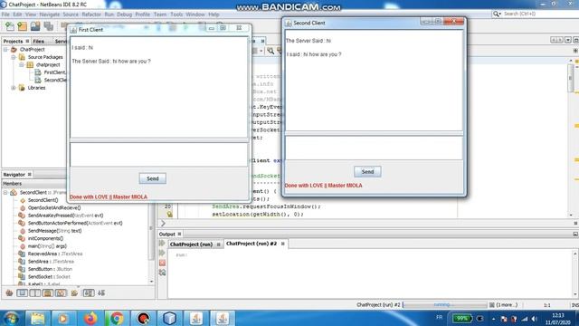 mini chat project using java (socket and multi thread) with source code смотреть онлайн