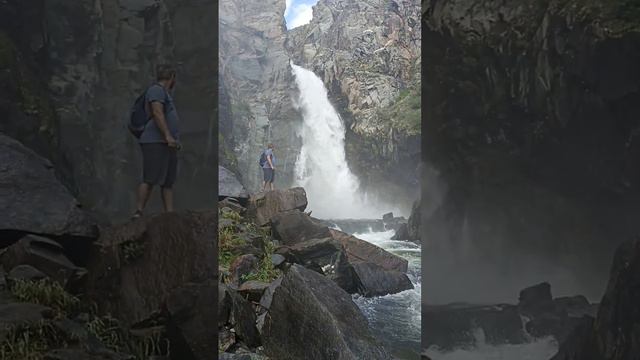 Водопад Куркуре в долине Чулышмана