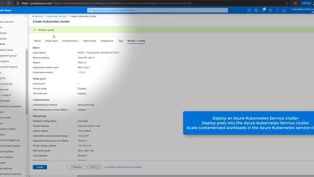 AZ104 Implement Azure Kubernetes Service смотреть онлайн