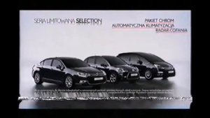 Reklama Citroen C3, C5 i C4 Picasso Selection 2011 Polska