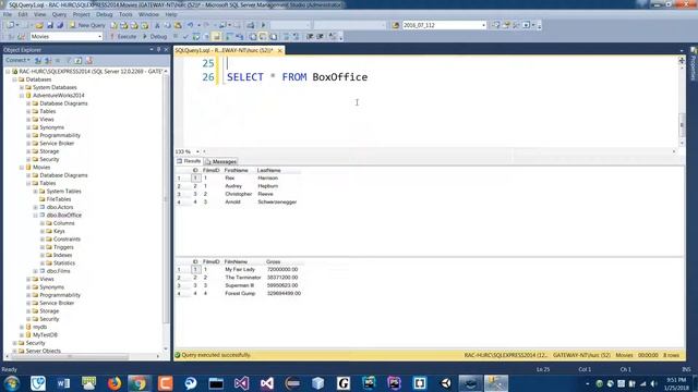 Advanced Databases - Union and Self Join (SQL Server)