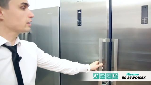 Обзор морозильника Hisense RS-34WC4SAW и RS-34WC4SAS