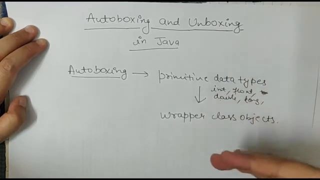 Lecture 26 : Autoboxing and Unboxing in Java смотреть онлайн