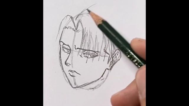 Как нарисовать Леви Аккермана//How to draw Levi Ackerman //Attack on Titans//Атака Титанов. смотреть онлайн