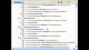 Creating an XML Dictionary from an XSD schema