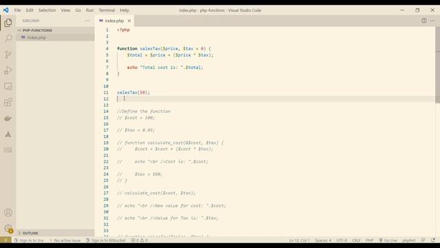 How To Use Functions in PHP | programmer blog