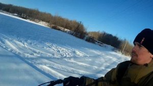Самодельный снегокат