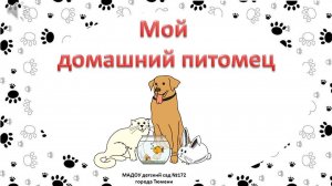 Мой домашний питомец