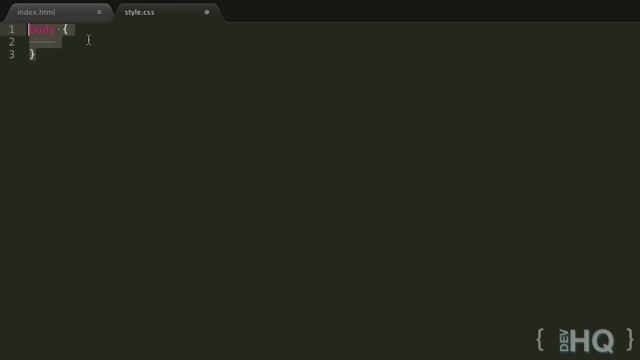 HTML & CSS Tutorial #3: CSS Basics