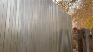 Как сделать забор высотой 2,5 метра , своими руками