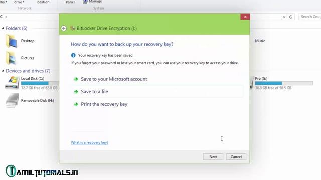 How to Set Password for Pendrive and  External Hard disk Using Bit Locker-[TamilTutorials.in]