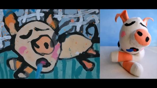 Фантазии детей. Игрушки из детских рисунков. смотреть онлайн