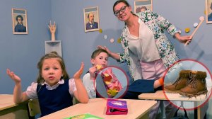 СТАЛ ЛЮБИМЧИКОМ в классе?! КТО ЭТОТ НОВЕНЬКИЙ? Есть чипсы и БЕЗ СМЕНКИ В ШКОЛЕ!!