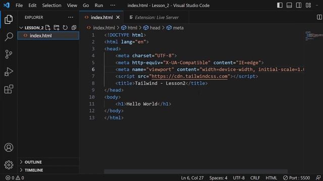 Tailwind CSS Bangla Tutorial #2 Basic tailwind setup and Learn Utility Class Height and Width