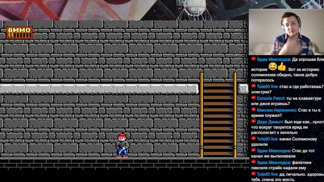 Dangerous Dave in Haunted Mansion. Пробный стрим. Общаемся и играем. смотреть онлайн