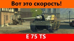 Обзор E 75 TS Чисто пофармить | Tanks Blitz