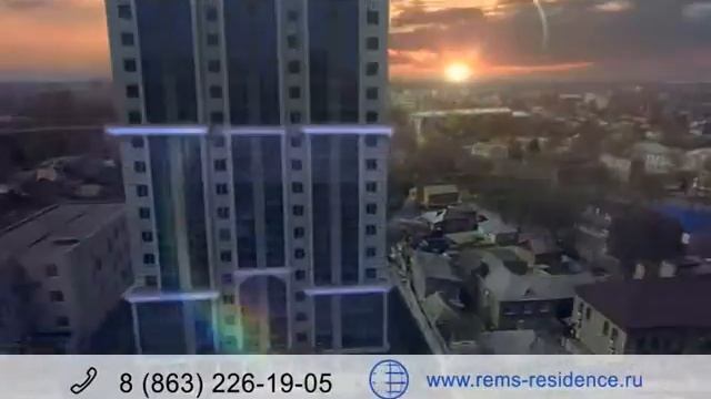 Рекламный ТВ ролик. Жилой комплекс "Rems Residence" смотреть онлайн