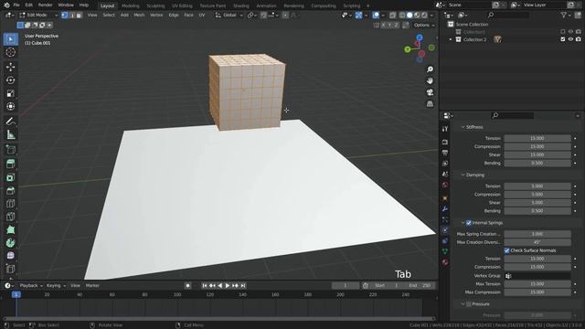 Cloth Simulation Settings | Blender 3.0 Tutorial