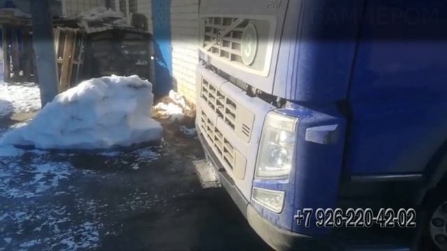 Откидная рамка на грузовик Volvo FM смотреть онлайн