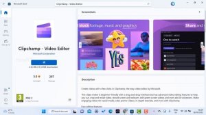 How to download and install Clipchamp - Video Editor for free in windows 11