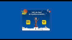 Что с Энди? Игра | What's with Andy? Game | Typisch Andy Spiele | Schnee-Rennen