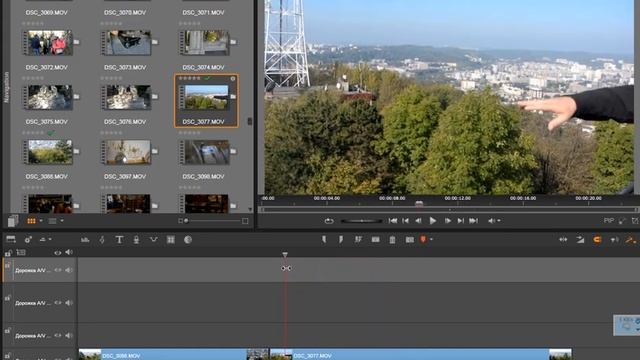 обрезать видео в редакторе Pinnacle Studio 20 смотреть онлайн
