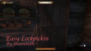 Kingdom Come: Deliverance MODS Ep:2 - Sectorial Lockpicking, Easy Lockpicking...